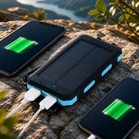 Solar Powerbank mit Taschenlampe | Solargarde