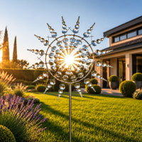 Windspiel aus Metall für Garten | Gartenwirbel